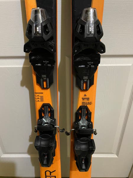 Fischer Ranger 85 Skis + MBS 11 Powerrail Bindings 2018 - 166cm
