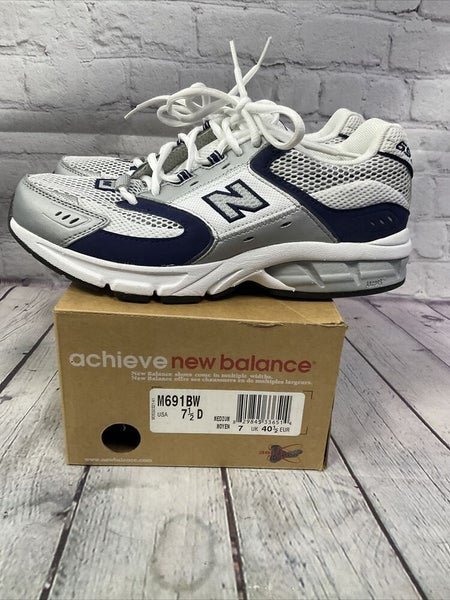 gusto enero Trascender New Balance M691BW Mens Shoes Size 7.5 White Blue New With Box |  SidelineSwap