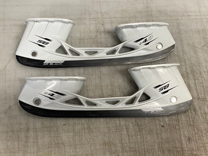 CCM SB+ 4.0 Replacement Skate Holder and Black Steel Pair Set 2213