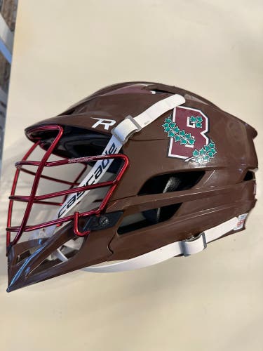 Brown Bears And Notre Dame Package Game Worn Cascade Helmet #8