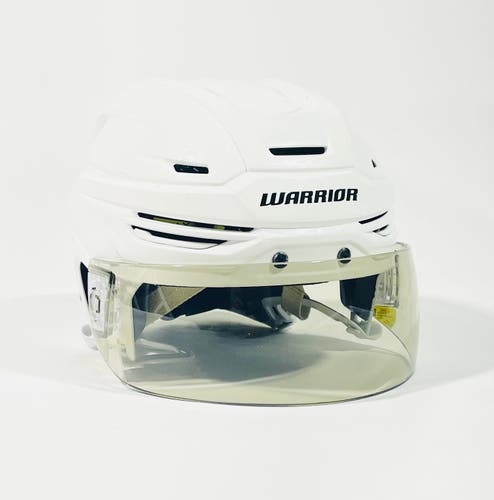 Medium Warrior Alpha One Pro Helmet w/Bauer Pro Clip Visor (tinted) - NHL Pro Stock - Minnesota Wild