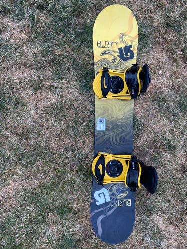 Used  Burton Medium Flex True Twin LTR Snowboard NO BINDINGS