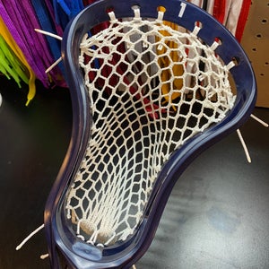 NEW #1 Custom Dyed Lacrosse Head Professionally Strung W/ Semi-soft Mesh