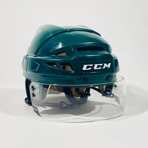 Small CCM V08 Helmet w/Visor - NHL Pro Stock - Minnesota Wild