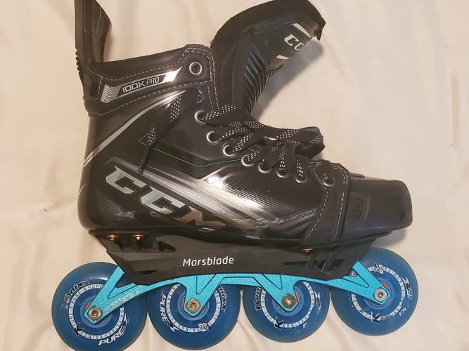 Used CCM RibCor 100k Pro Hockey Skates Regular Width Size 7.5