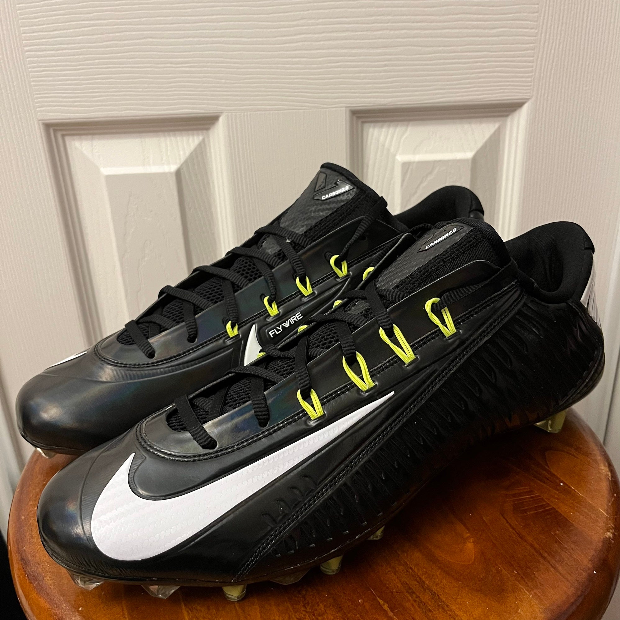 Nike Vapor Carbon 2.0 Elite 2014 TD Men Size 14 Football Cleats 631425-011  Rare