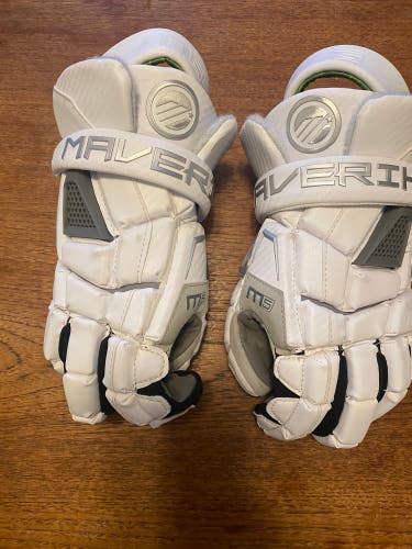 Lightly Used Player's Maverik 13" M5 Lacrosse Gloves