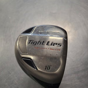 Used Adams Golf Tight Lies 10.0 Degree Regular Flex Graphite Shaft Drivers