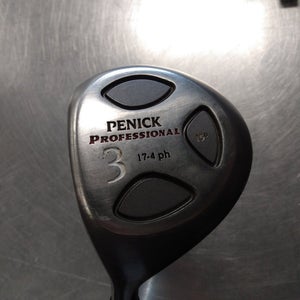 Used Penick Professional 3 Wood Steel Regular Golf Fairway Woods