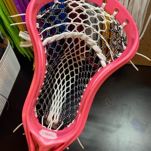 NEW Lacrosse Head Dyed & Professionally Strung W/ Semi-soft Mesh
