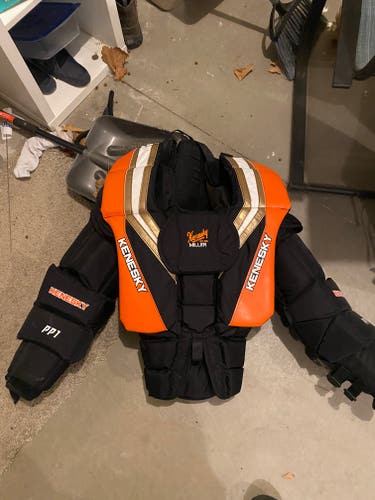 Used XL Goalie Chest Protector Pro Stock