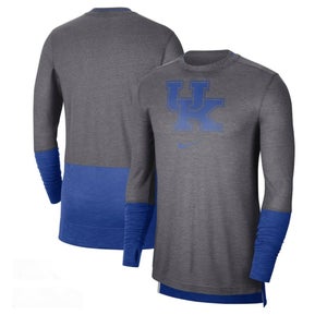 NWT Men’s  L/large Nike UK Kentucky Wildcats On Field LS Shirt