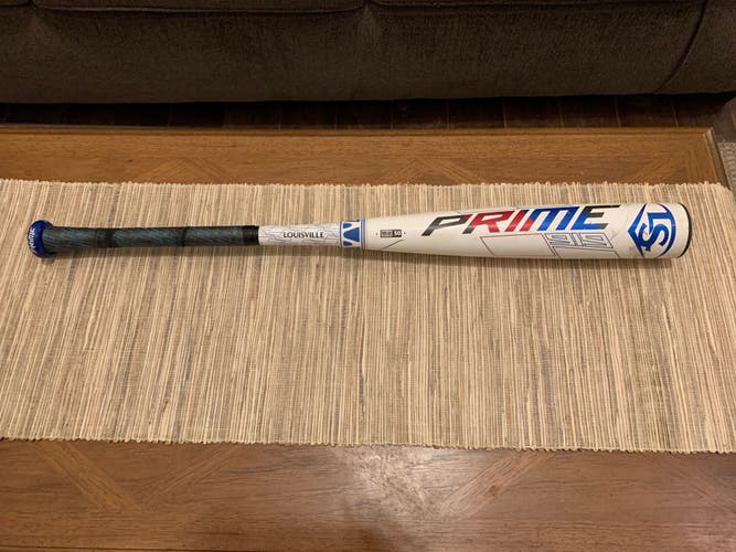 Used BBCOR Certified 2019 Louisville Slugger Composite Prime 919 Bat (-3) 28 oz 31"