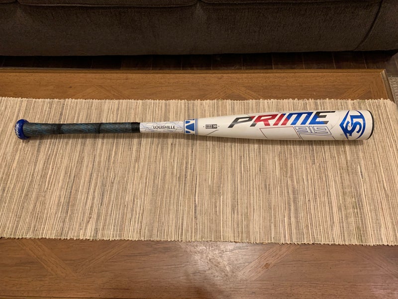 Used BBCOR Certified 2019 Louisville Slugger Composite Prime 919 Bat (-3) 28 oz 31"