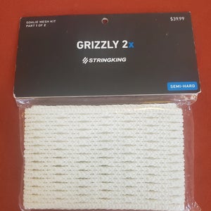 BN StringKing Grizzly 2x goalie mesh