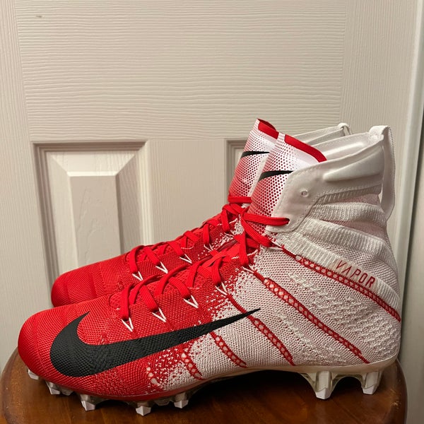 Nike Vapor Untouchable 3 Elite Football Cleats Red AO3006-160 Men Size 11.5