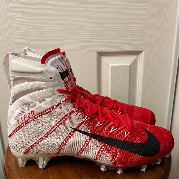 Nike Vapor Untouchable 3 Elite Football Cleats Red AO3006-160 Men Size 11.5