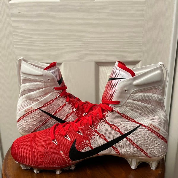 Nike Vapor Untouchable 3 Elite Football Cleats Red Men`s Size 11.5  AO3006-160