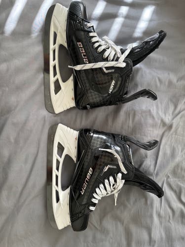 New Bauer Wide Width Pro Stock Size 8 Supreme Mach Hockey Skates