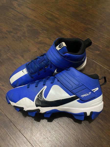 Nike Force Trout 7 Keystone Varsity MCS size 7.5 baseball cleats blue black