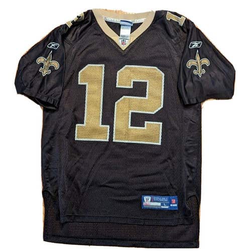 Reebok NFL New Orleans Saints #12 Marques Colston Jersey Size Youth Large 14-16