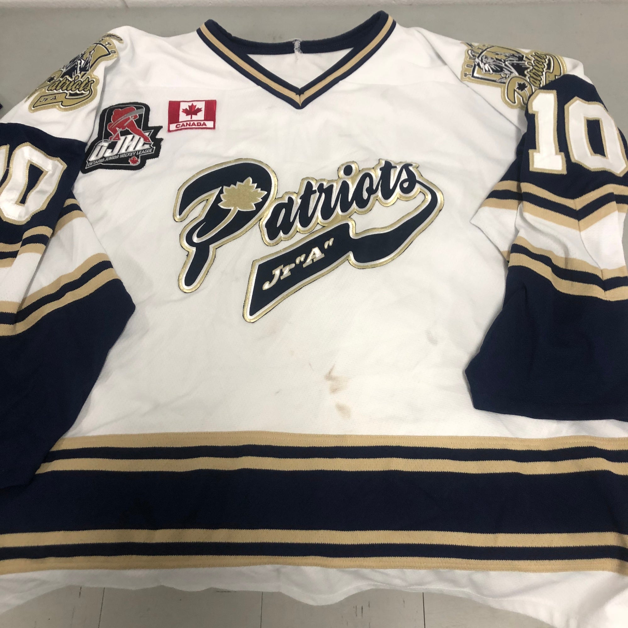 Toronto Patriots JrA XXL game jersey (#28)