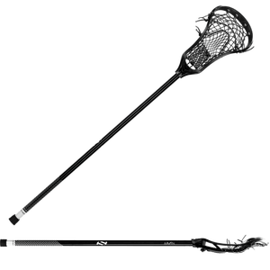 New True Raven Girl's Complete 32" Lacrosse Stick Black
