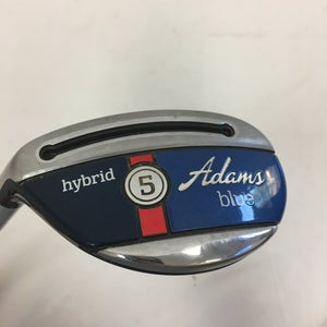 Used Adams Blue 5 Hybrid Regular Flex Graphite Shaft Hybrid Clubs