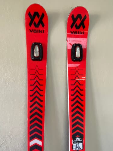 USED 2021 FIS Legal VOLKL RACETIGER GS 178 WORLD CUP Without Bindings
