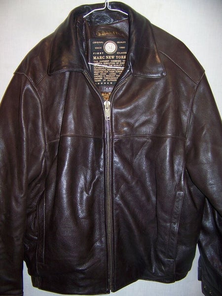 Andrew Marc Leather Jacket, Men's Large