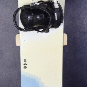 PALMER CLASSIC SNOWBOARD SIZE 153 CM WITH SALOMON LARGE BINDINGS