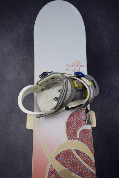 BURTON 板 154cm BURTON LUX SNOWBOARD SIZE 154 CM WITH BURTON LARGE BINDINGS