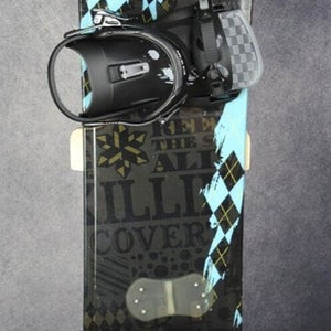 5150 COVERT SNOWBOARD SIZE 159 CM WITH NEW CHANRICH LARGE BINDINGS