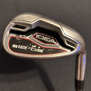 Adams IDEA A12 OS Pitching Wedge PW Stock Graphite Lite Senior Flex Jumbo Grip