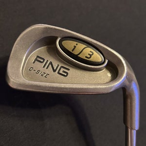 PING i3 O-Size 8 Iron SILVER Dot 4° Upright PING JZ w/Cushin Stiff Flex Steel
