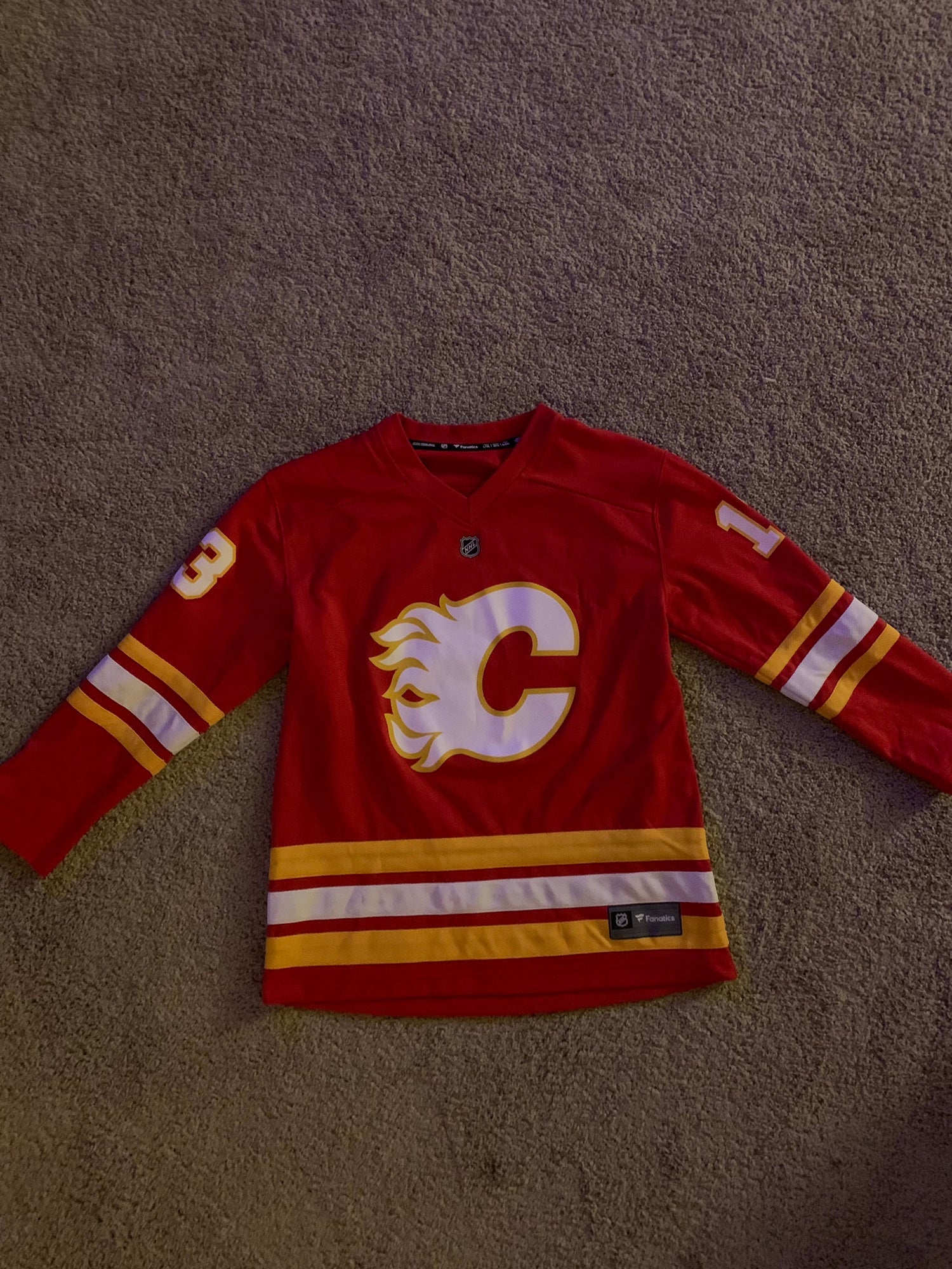 Fanatics Calgary Flames Youth Toffoli L/XL