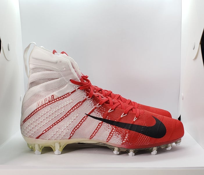 Nike Vapor Untouchable 3 Elite Football Cleats White Gym Red SZ 12.5  AO3006-160 for Sale in The Bronx, NY - OfferUp