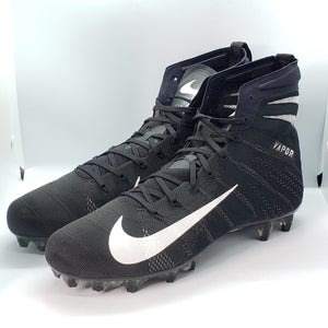 Nike Vapor Untouchable 3 Elite Flyknit Football Cleats Black sz 12 AO3006-010