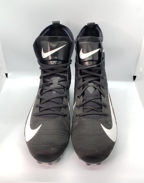 Nike Vapor Untouchable Elite 3 Football Cleats Size 12 Black/Silver  AH7408-010