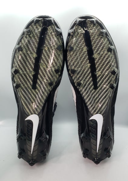 Nike Vapor Untouchable Elite 3 Football Cleats Size 12 Black/Silver  AH7408-010