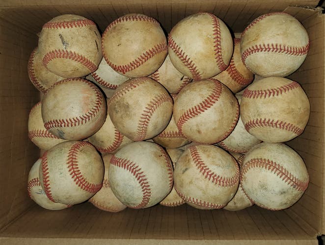 Used Baseballs 24 Pack (2 Dozen)