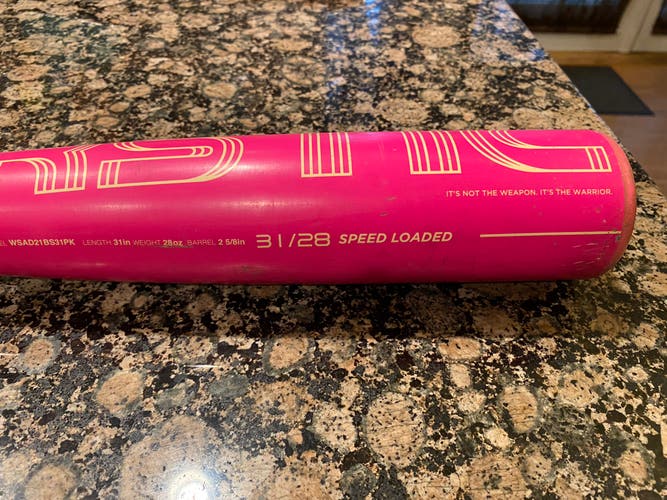 2021 Alloy (-3) 31" Bonesaber Bat