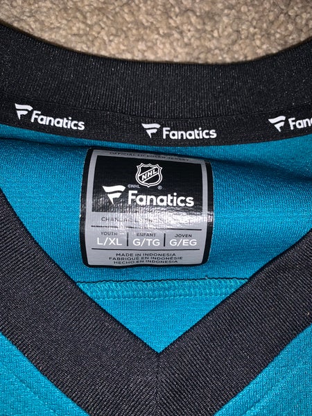 San Jose Sharks Fanatics Branded Breakaway Home Jersey - Teal
