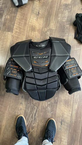 Large CCM Pro Stock Premier Pro Goalie Chest Protector