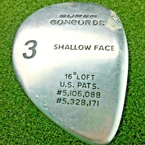 Super Concord Shallow Face 3 Wood 16* / RH / Regular Graphite ~42.5" / gw3899