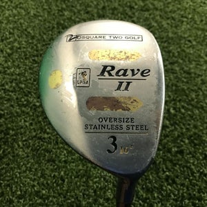 Square Two LPGA Rave II 3 Wood 16* /     RH     /    Ladies  Graphite   / dw1004