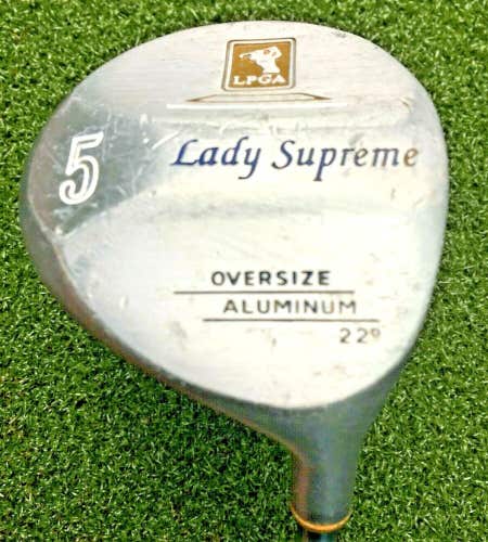 Lady Supreme LPGA Oversize 5 Wood 22* / RH / ~40.5" Ladies Graphite / gw4269