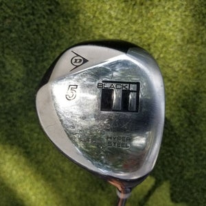 Dunlop Black TI Hyper Steel 5 Fairway Wood 19 / RH / Regular Graphite / gw0026