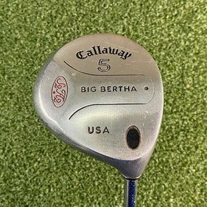 Callaway Big Bertha S2H2 5 Wood / RH / Regular Steel ~41" / Good Grip / jl4991