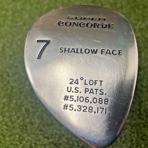 Super Concord Shallow Face 7 Wood 24* / RH / Ladies Graphite ~40" / mm5714